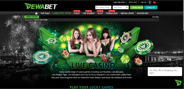 Game Live Casino hấp dẫn